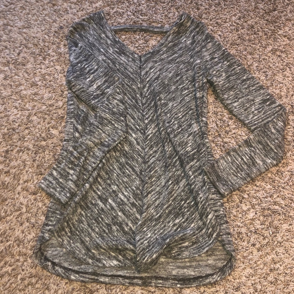 Long Vneck Sweater